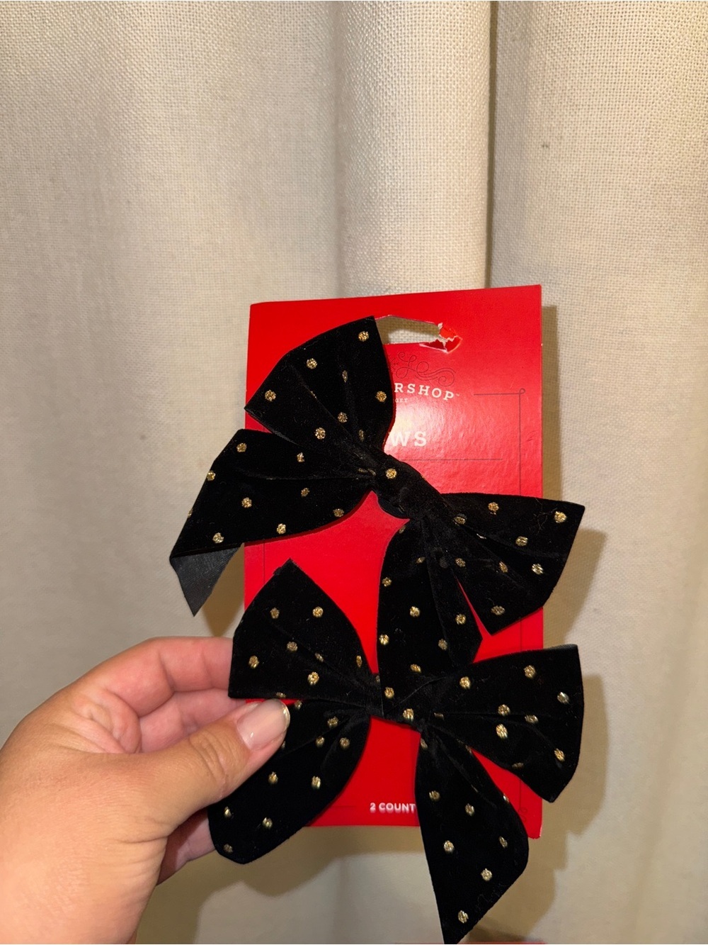 Wondershop Christmas bows